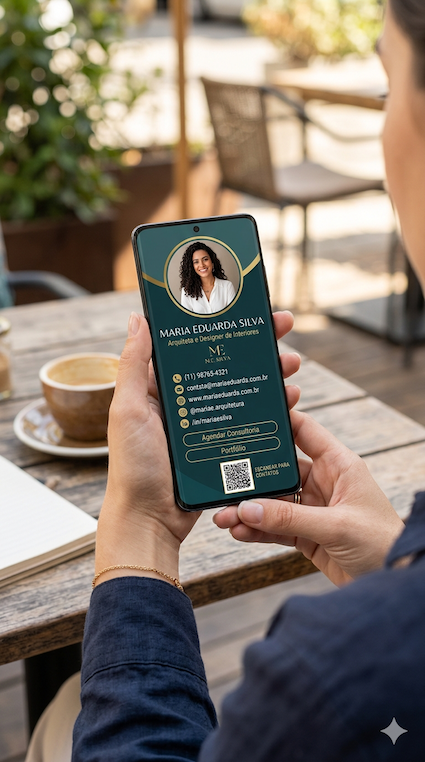 Cartão de visita digital ( Pagamento mensal)